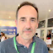 Fernando Trentin, tesorero de Cappi y coordinador general de la muestra